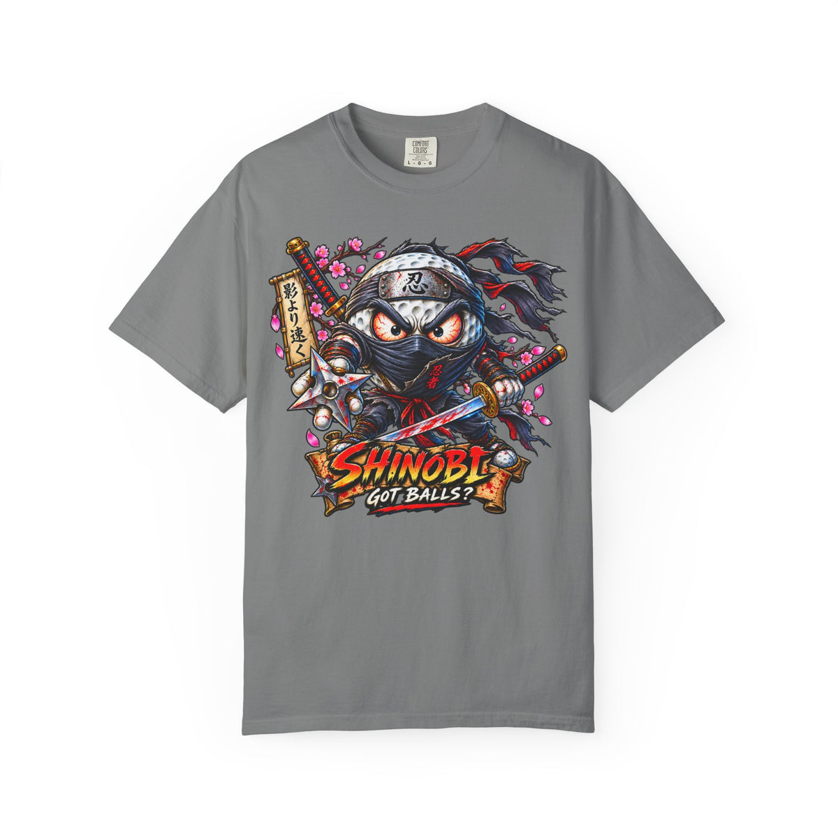 Golf Madness – Shinobi Golf Ball T-Shirt 🥷
