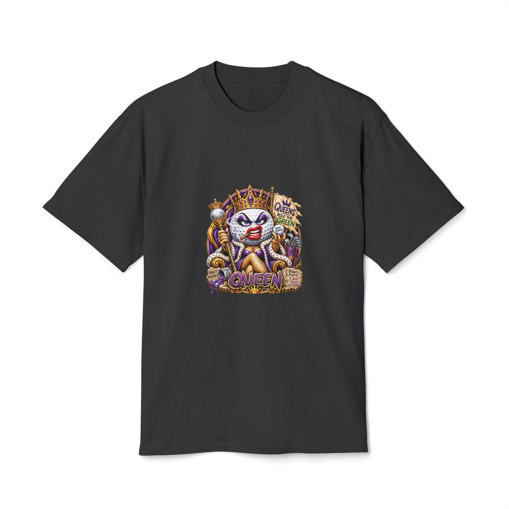 Queen Golf Ball – Golf Madness Heavy Faded T-Shirt