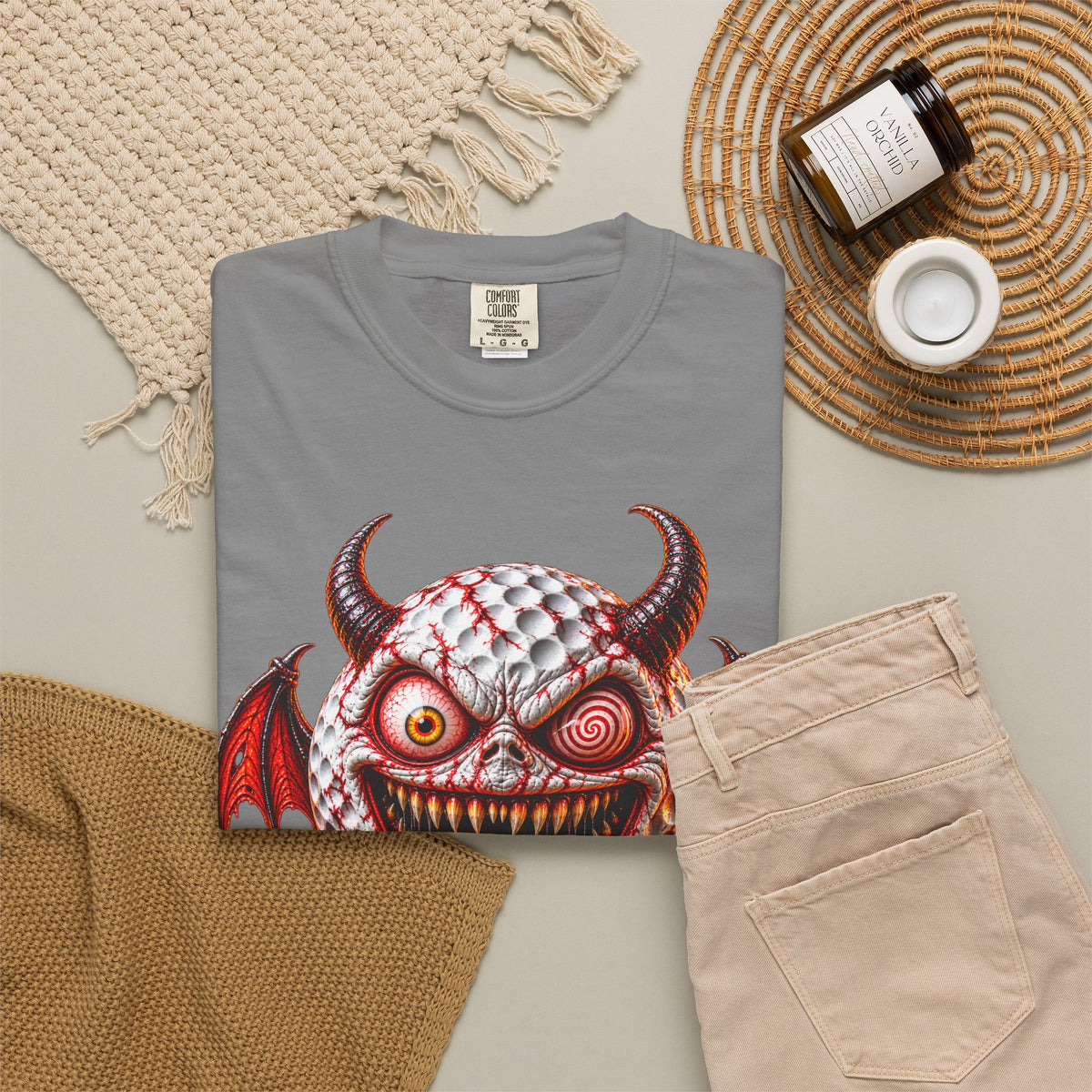 Golf Madness – Demon Golf Ball T-Shirt 👹