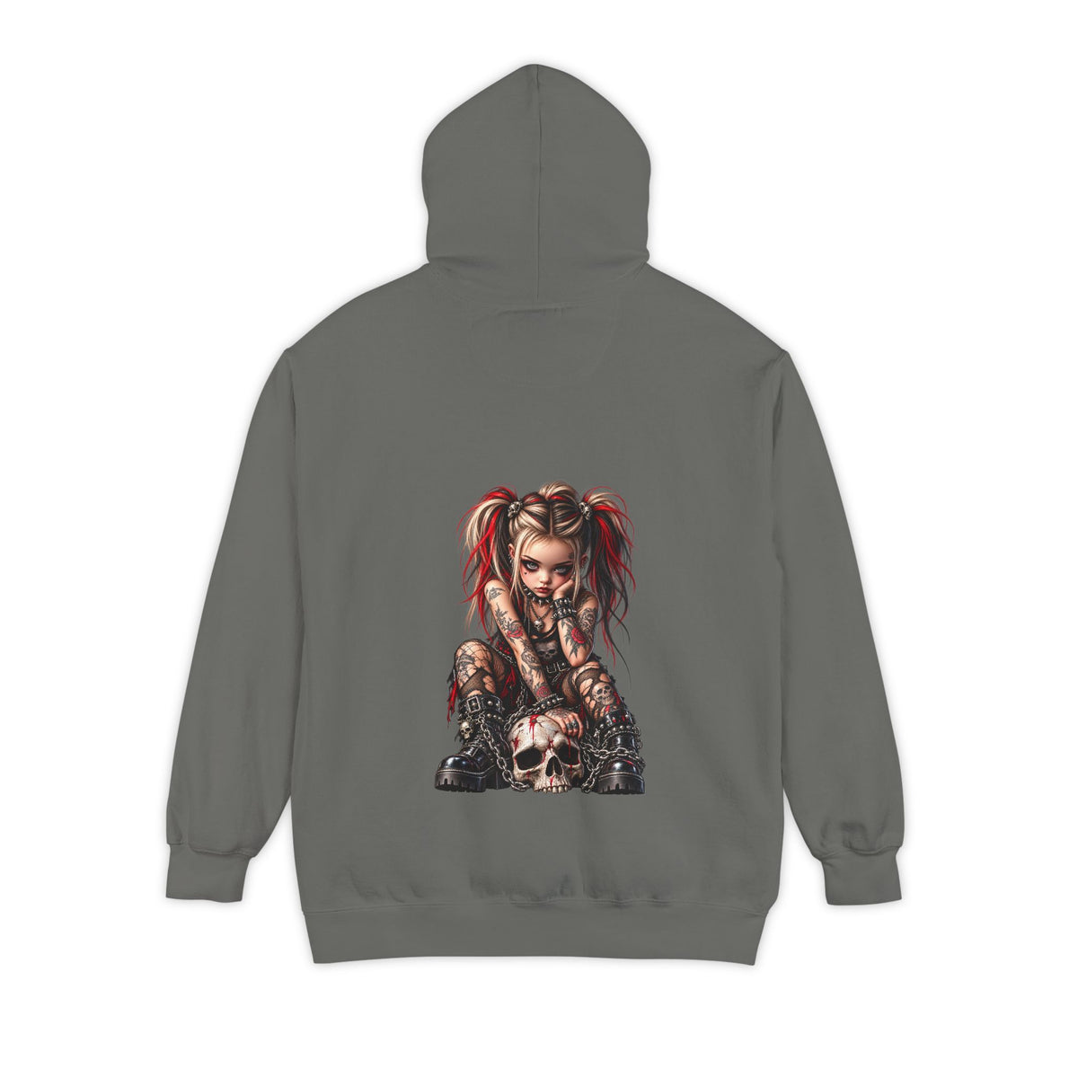 Dark Doll – Dark Madness Garment-Dyed Pullover Hoodie