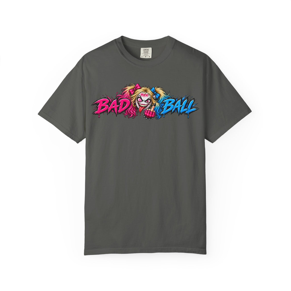 Golf Madness – Psycho Girl Golf Ball T-Shirt