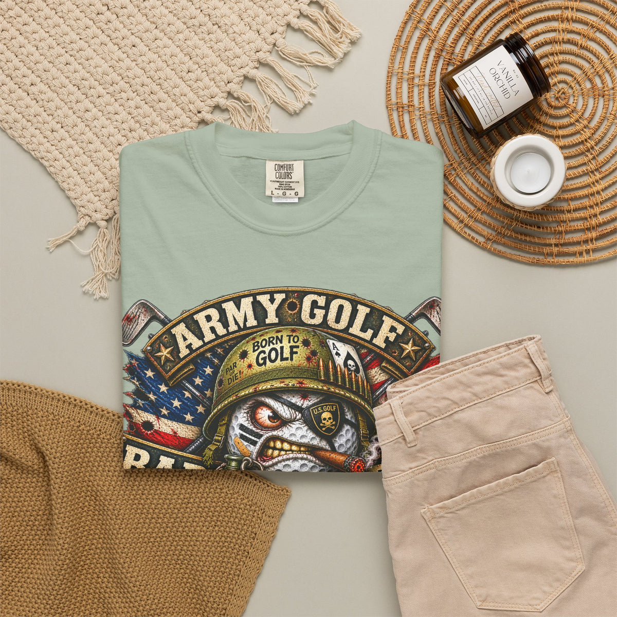 Golf Madness – Army Combat Golf Ball T-Shirt