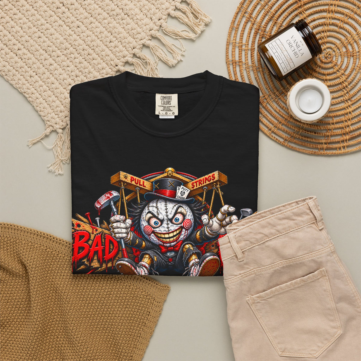 Golf Madness – Psycho Puppet Golf Ball T-Shirt