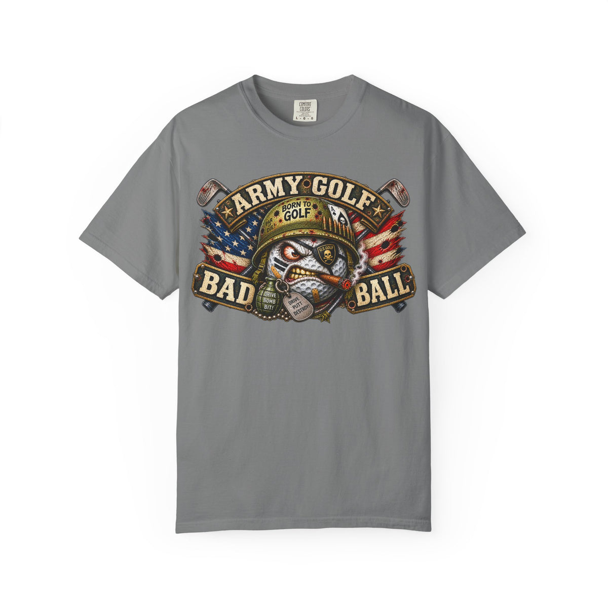 Golf Madness – Army Combat Golf Ball T-Shirt