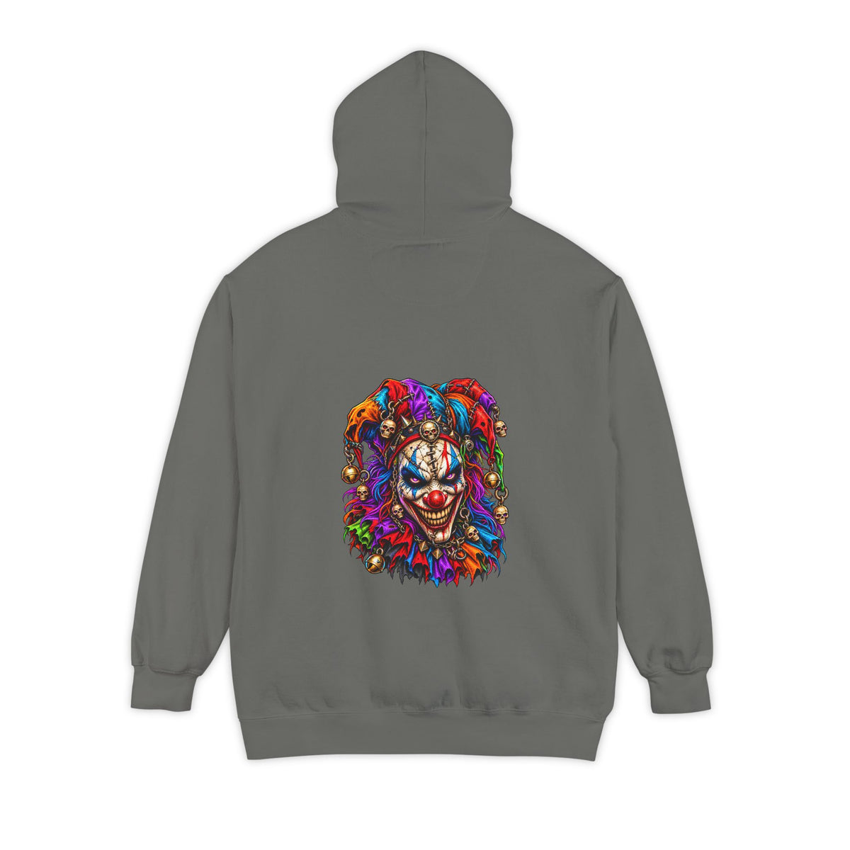 Nightmare Jester – Dark Madness Garment-Dyed Pullover Hoodie