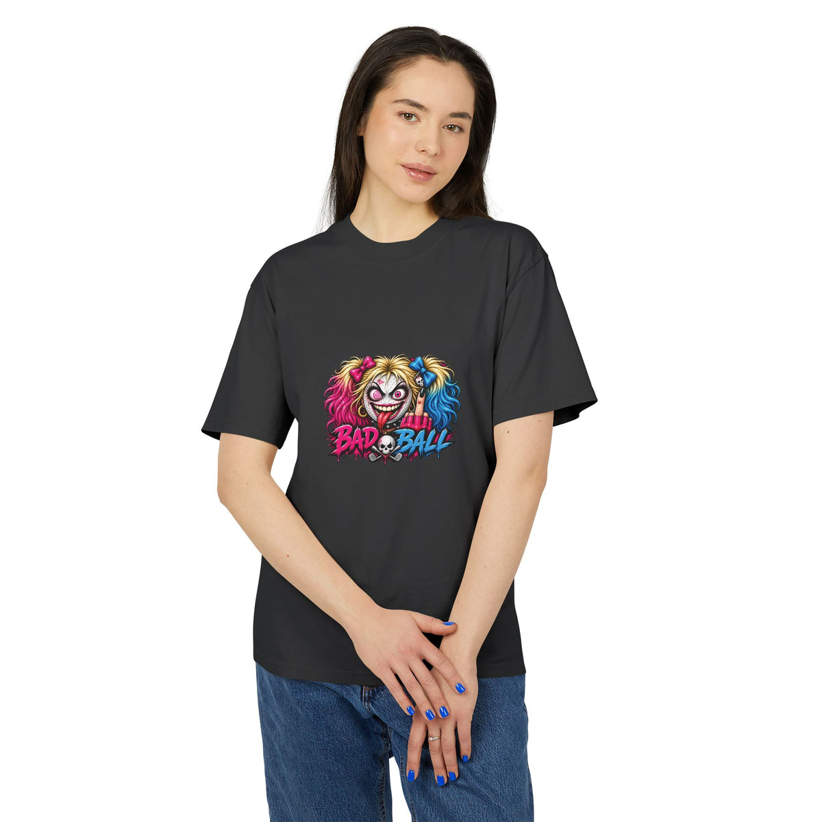 Psycho Maniac Golf Ball – Golf Madness Heavy Faded T-Shirt