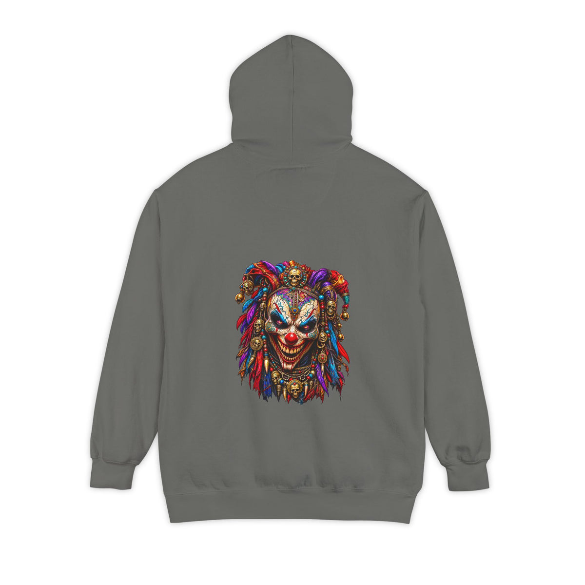 Jeweled Jester – Dark Madness Garment-Dyed Pullover Hoodie