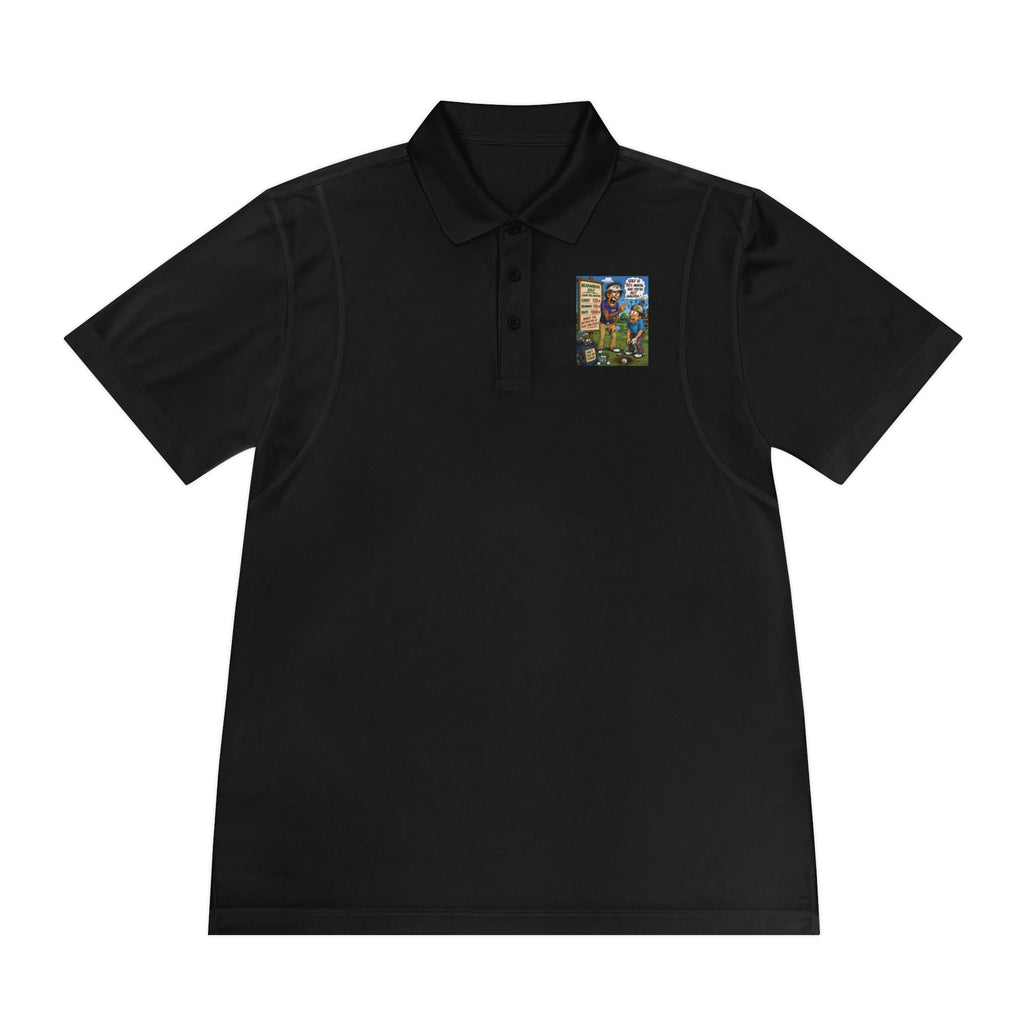 90% Mental, Not Qualified – Golf Madness Performance Golf Polo