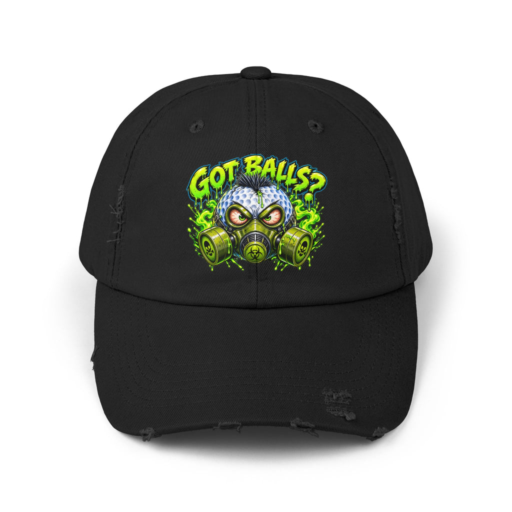 Gas Mask Golf Ball Golf Madness.