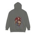 Skeleton Demon Girl Breakout – Total Madness Garment-Dyed Pullover Hoodie