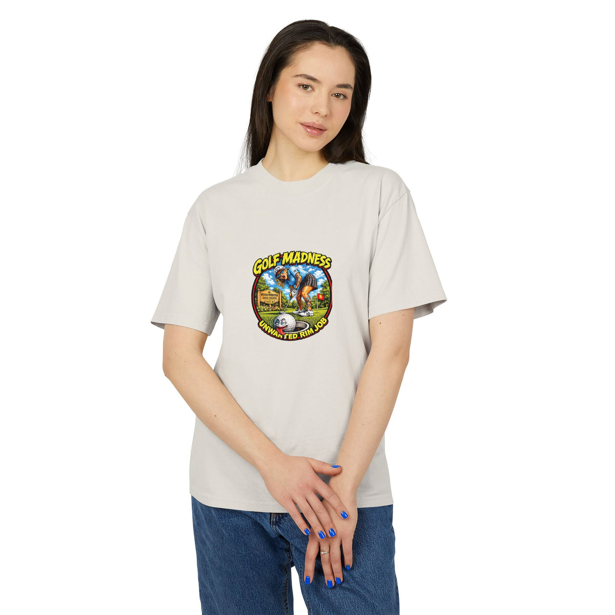 Unwanted Rim Job – Golf Madness Heavy Faded T-Shirt