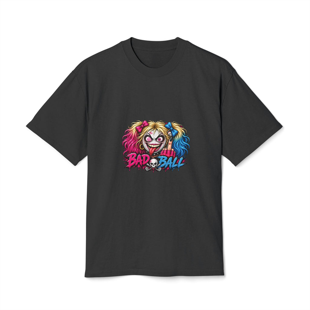 Psycho Maniac Golf Ball – Golf Madness Heavy Faded T-Shirt