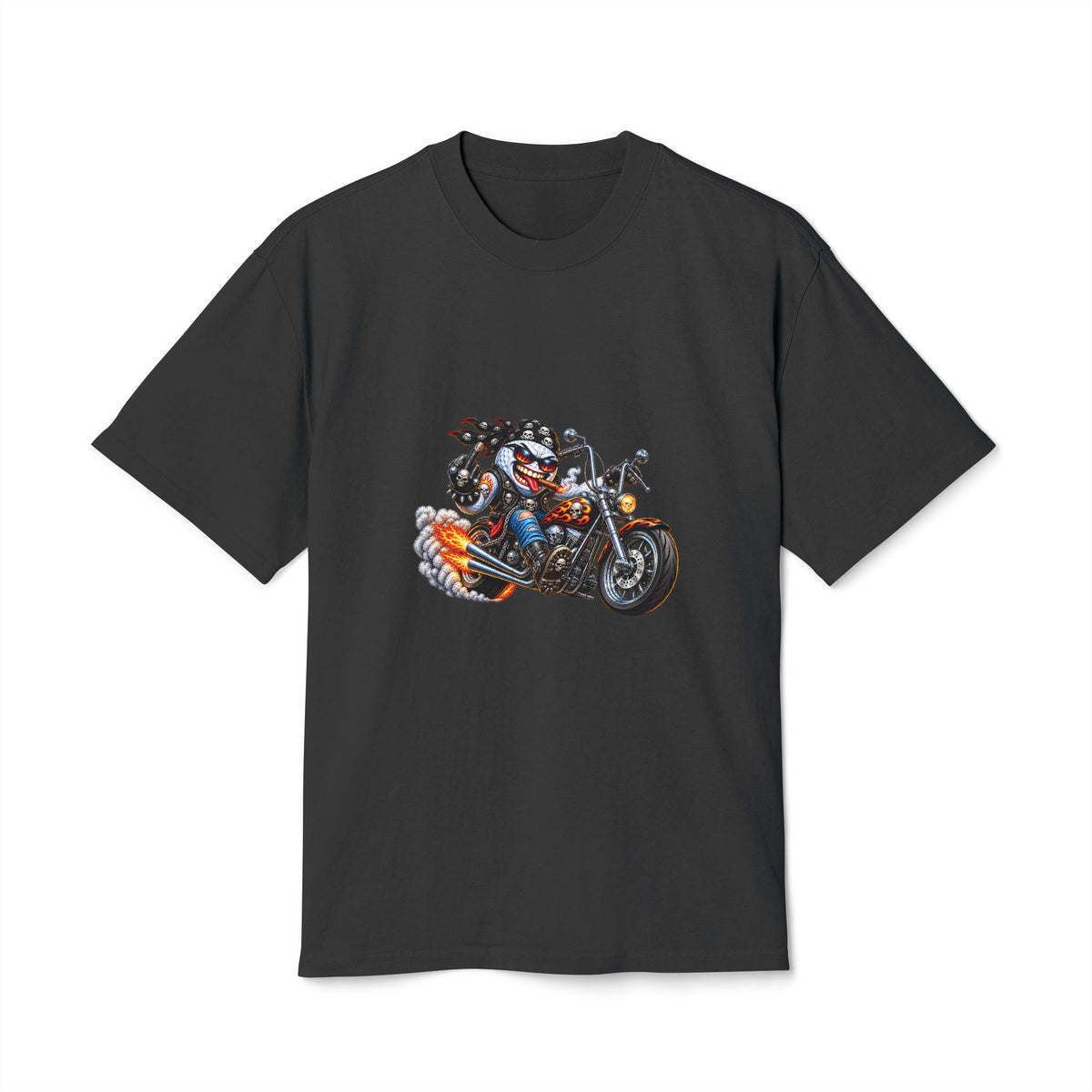 Biker Golf Ball – Golf Madness Heavy Faded T-Shirt