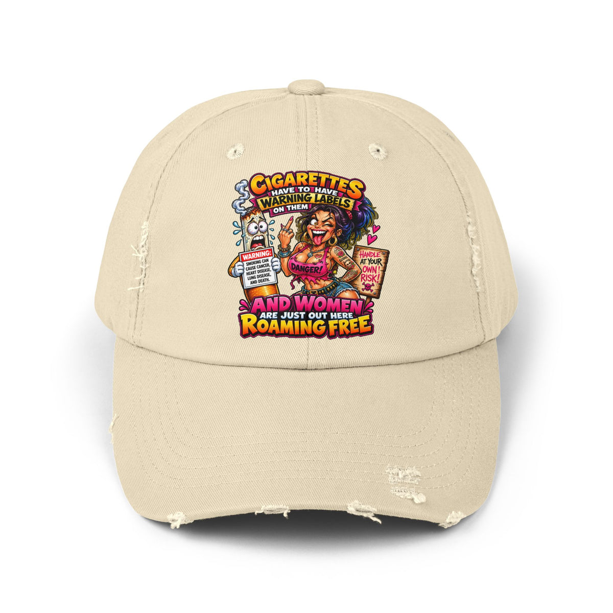 Cigarettes – Total Madness Distressed Hat