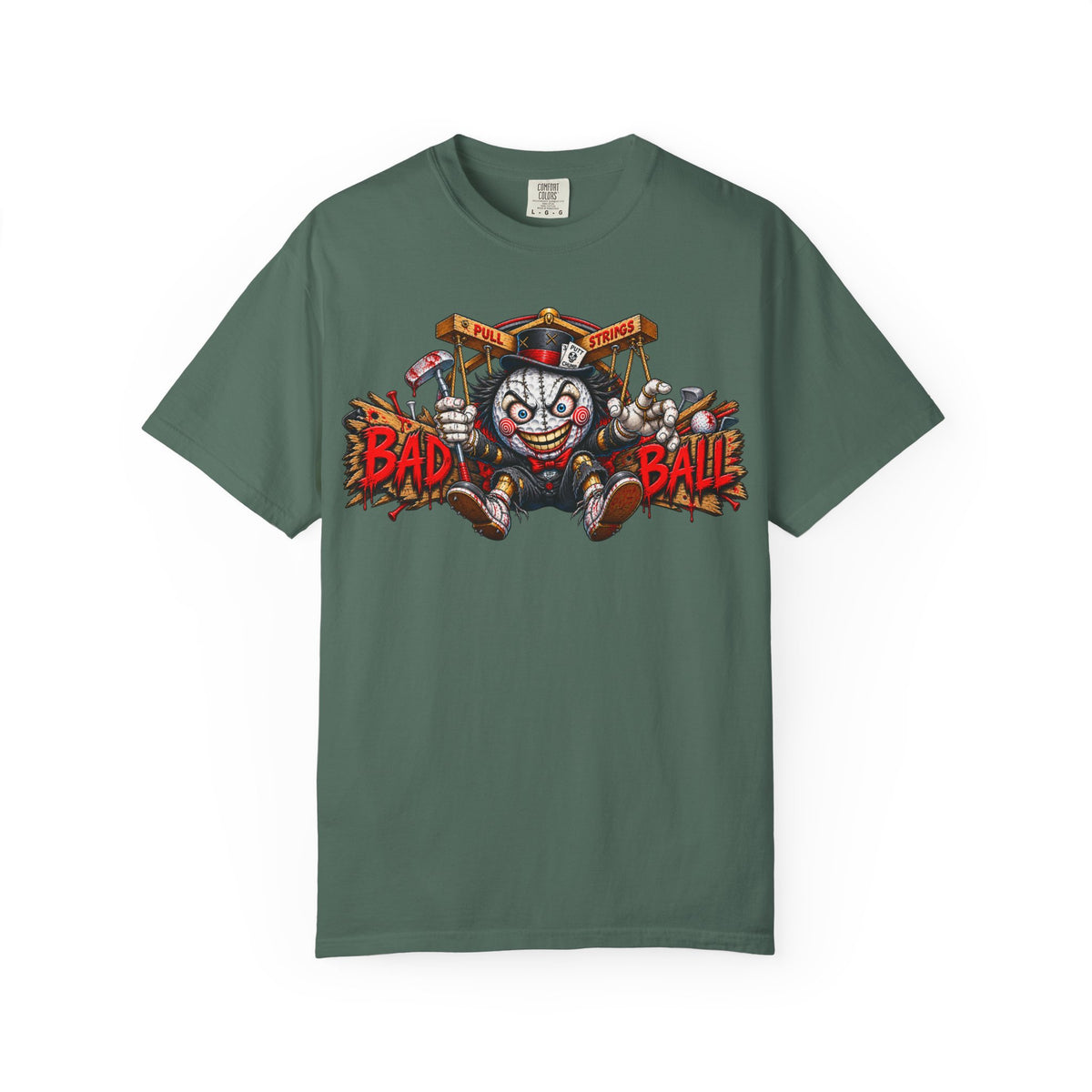 Golf Madness – Psycho Puppet Golf Ball T-Shirt