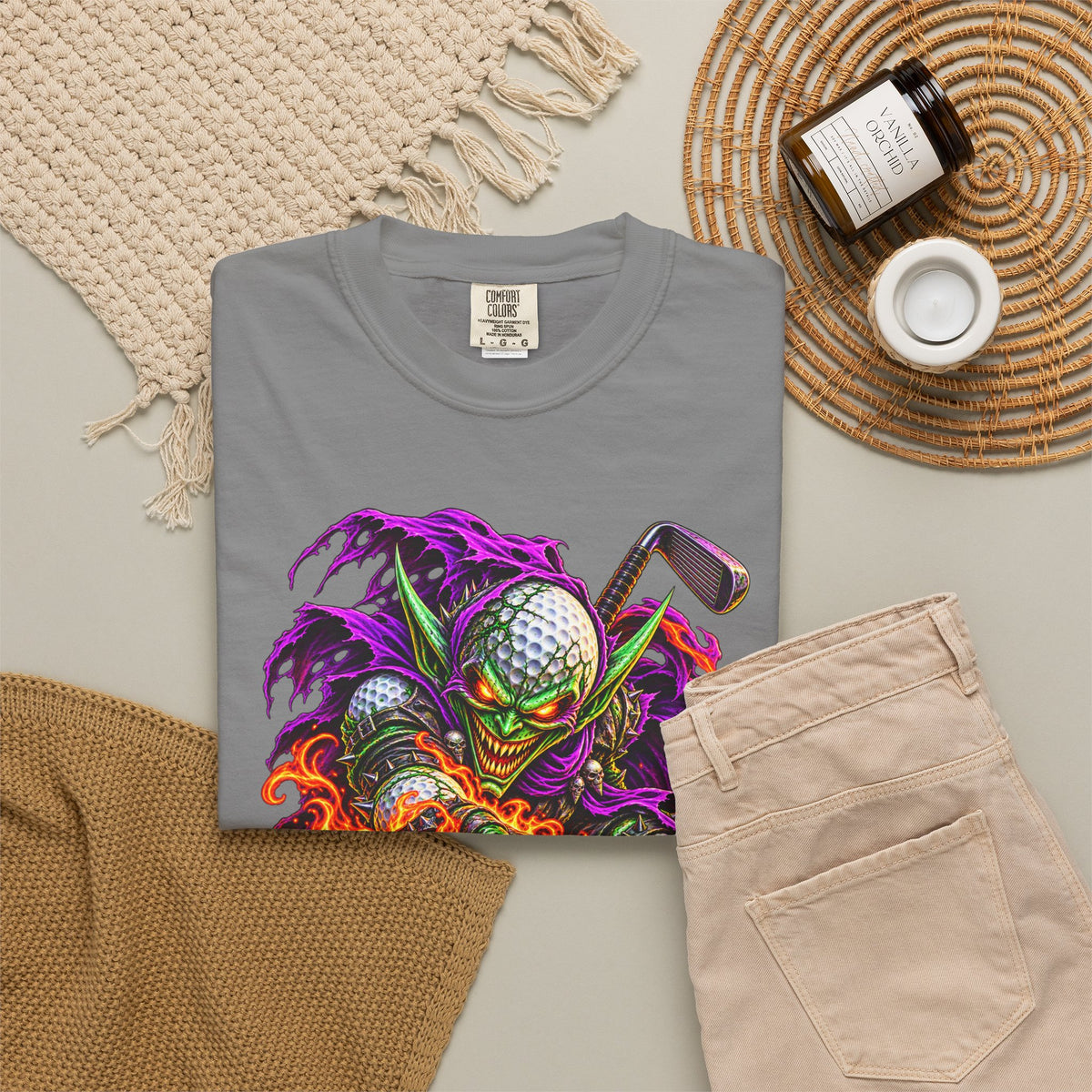 Pumpkin Madness – Golf Madness Comfort Colors 1717 T-Shirt