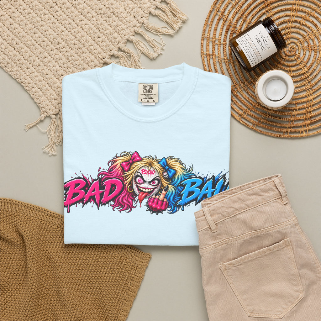Golf Madness – Psycho Girl Golf Ball T-Shirt