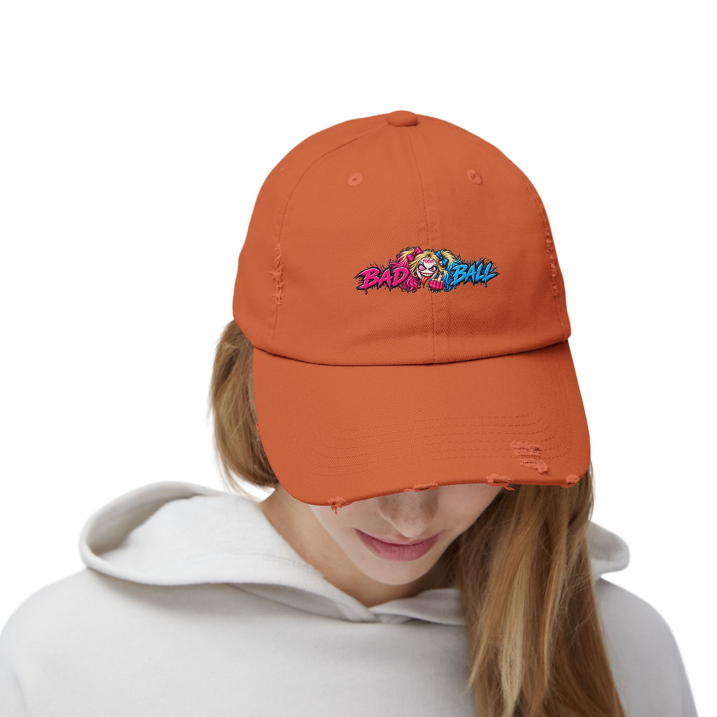 Psycho Girl Golf Ball – Golf Madness Distressed Dad Hat