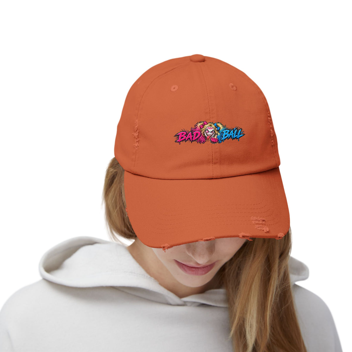 Psycho Girl Golf Ball – Golf Madness Distressed Dad Hat