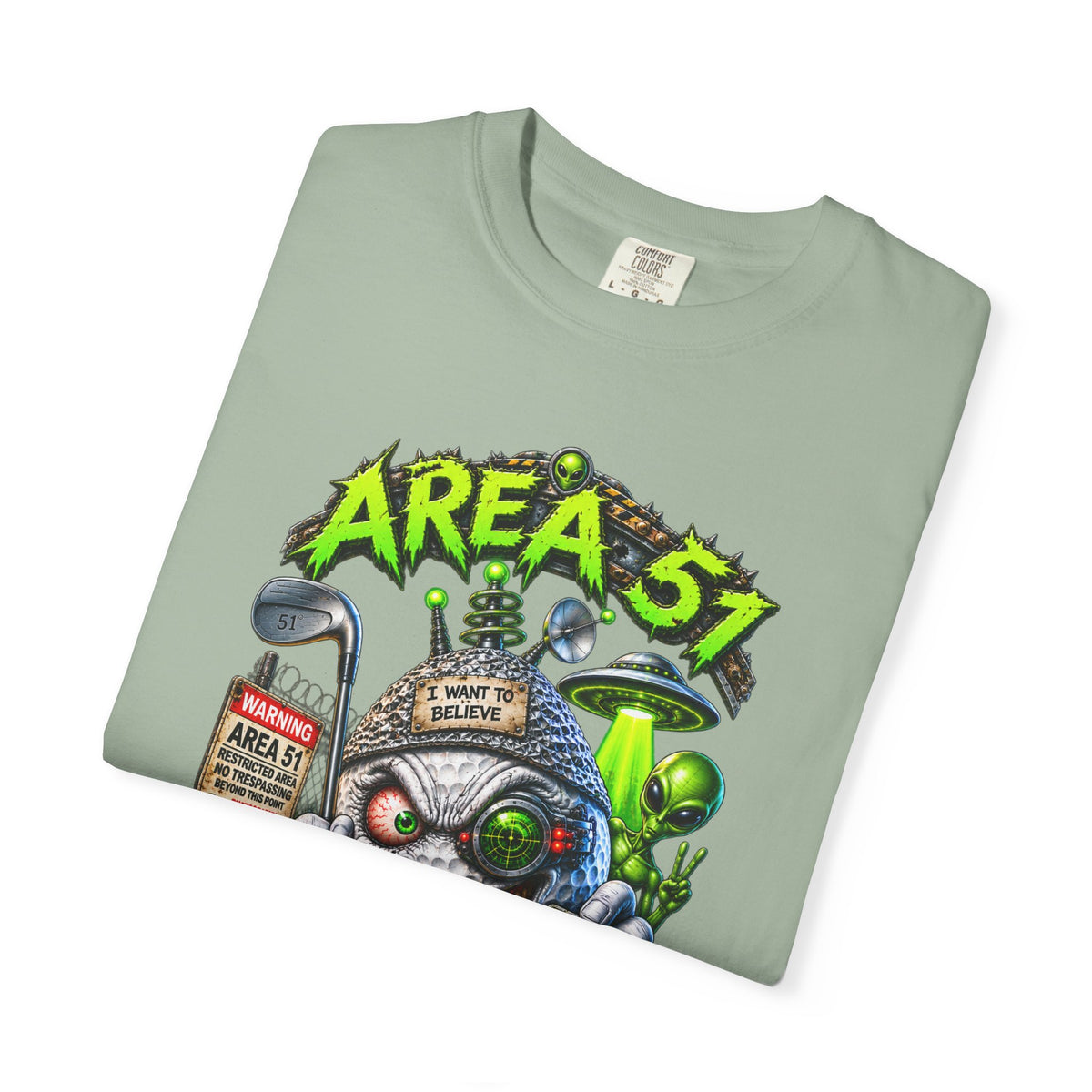 Golf Madness – Area 51 Golf Ball Vertical Edition 👽⛳