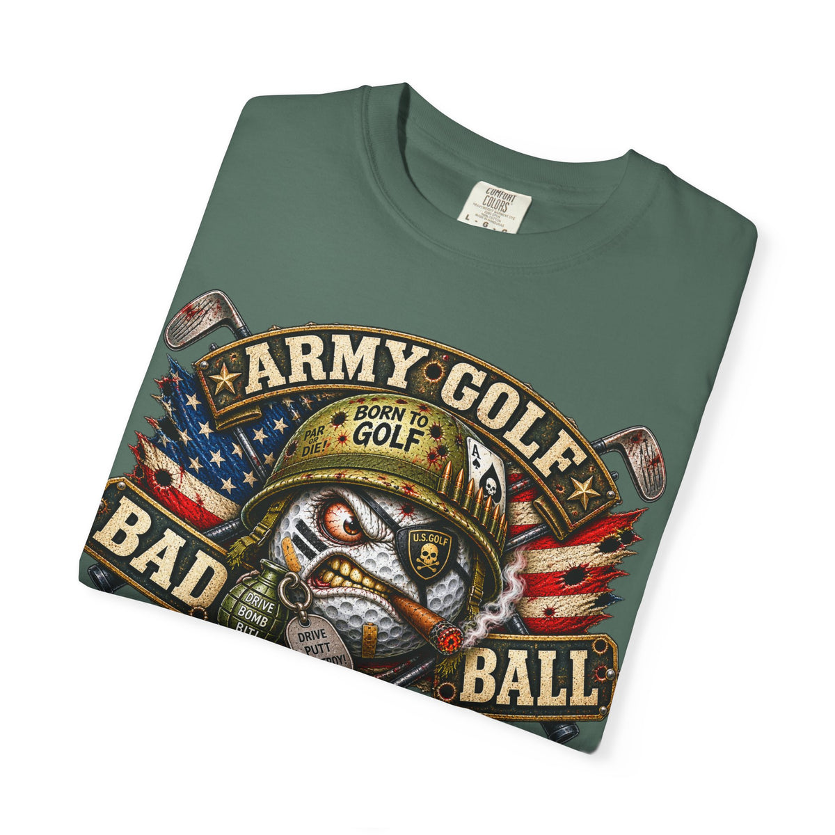 Golf Madness – Army Combat Golf Ball T-Shirt