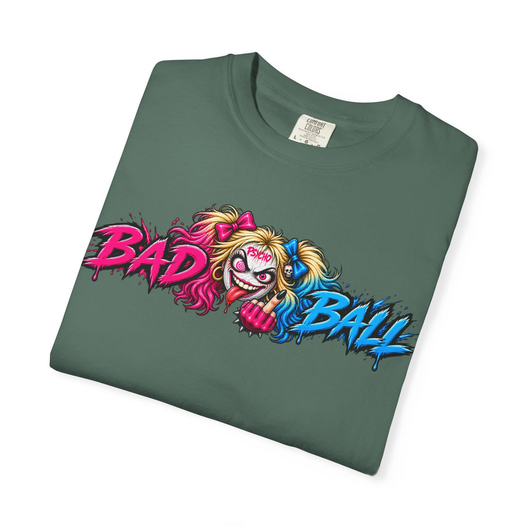 Golf Madness – Psycho Girl Golf Ball T-Shirt