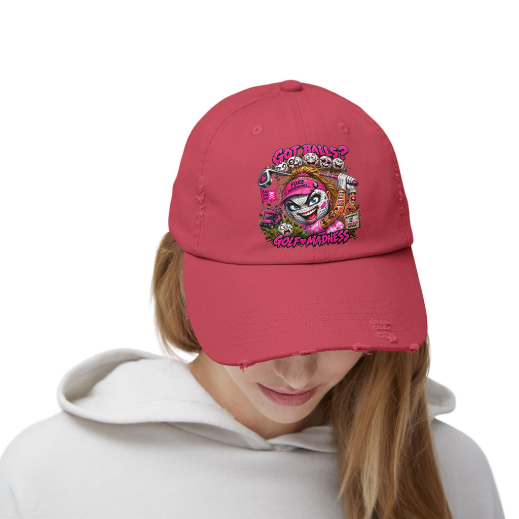 Female Golfer Golf Madness.