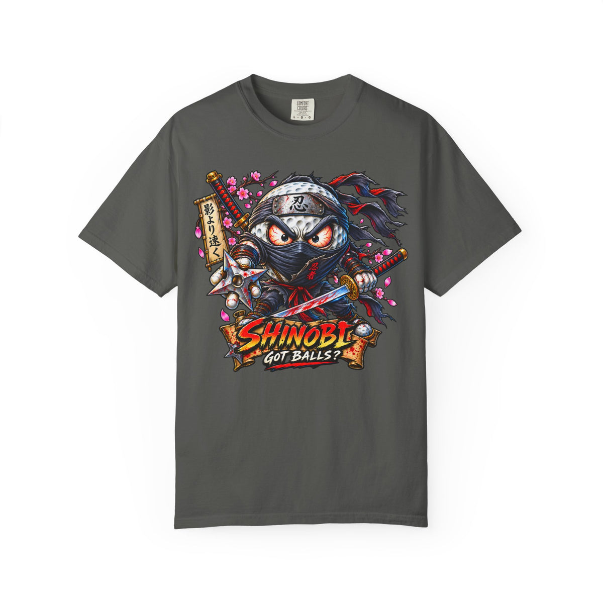 Golf Madness – Shinobi Golf Ball T-Shirt 🥷