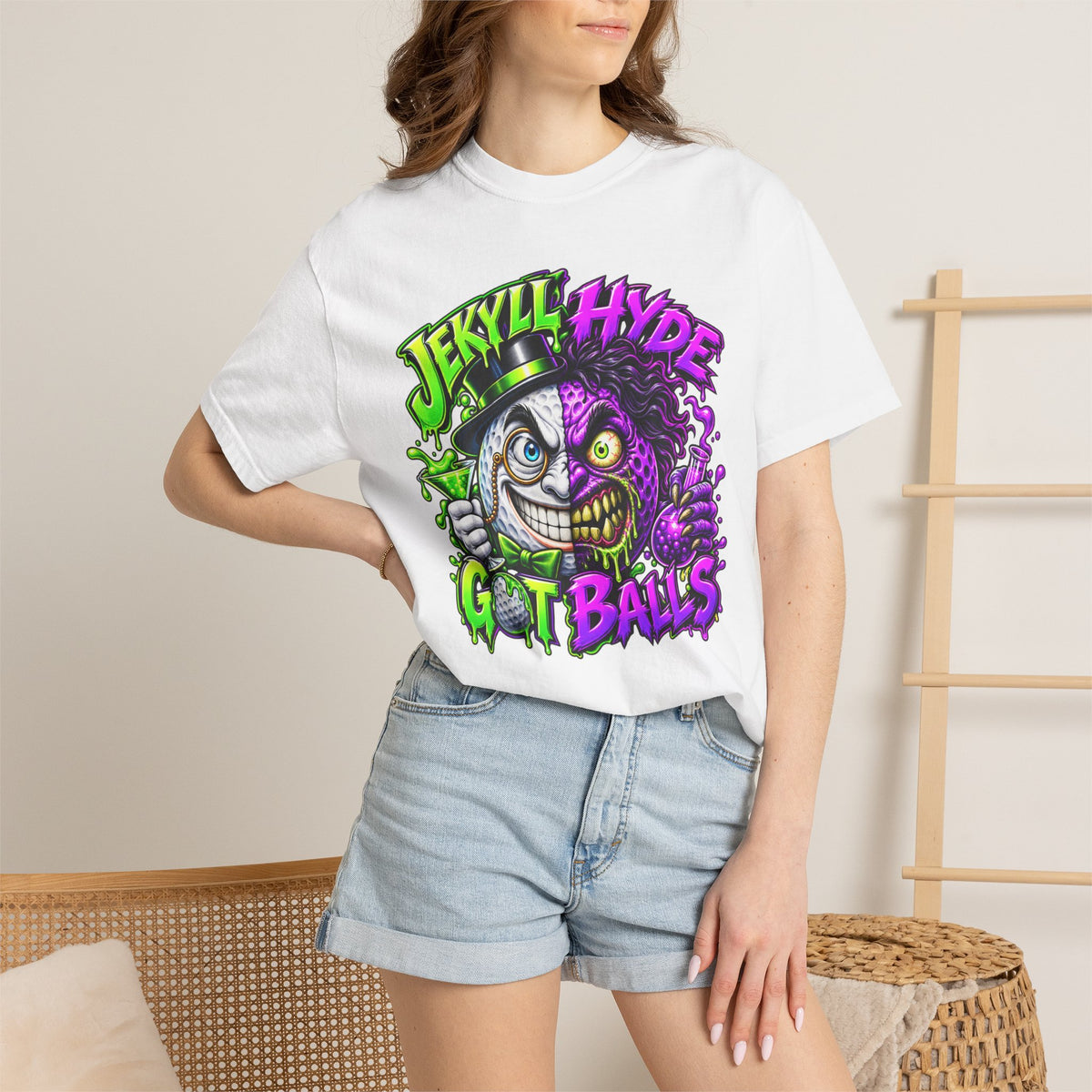 Split Personality Golf Ball