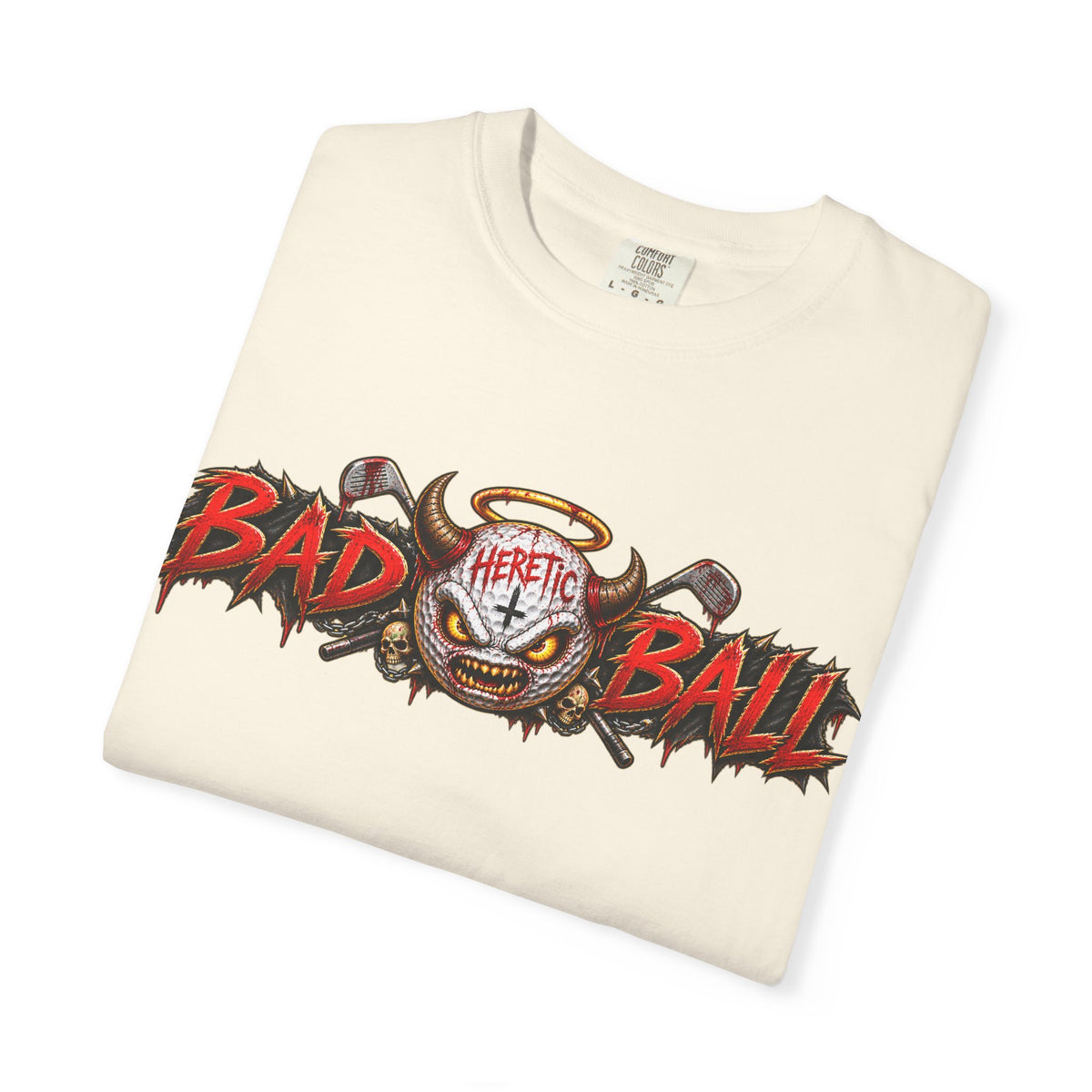 Golf Madness – Heretic Golf Ball T-Shirt