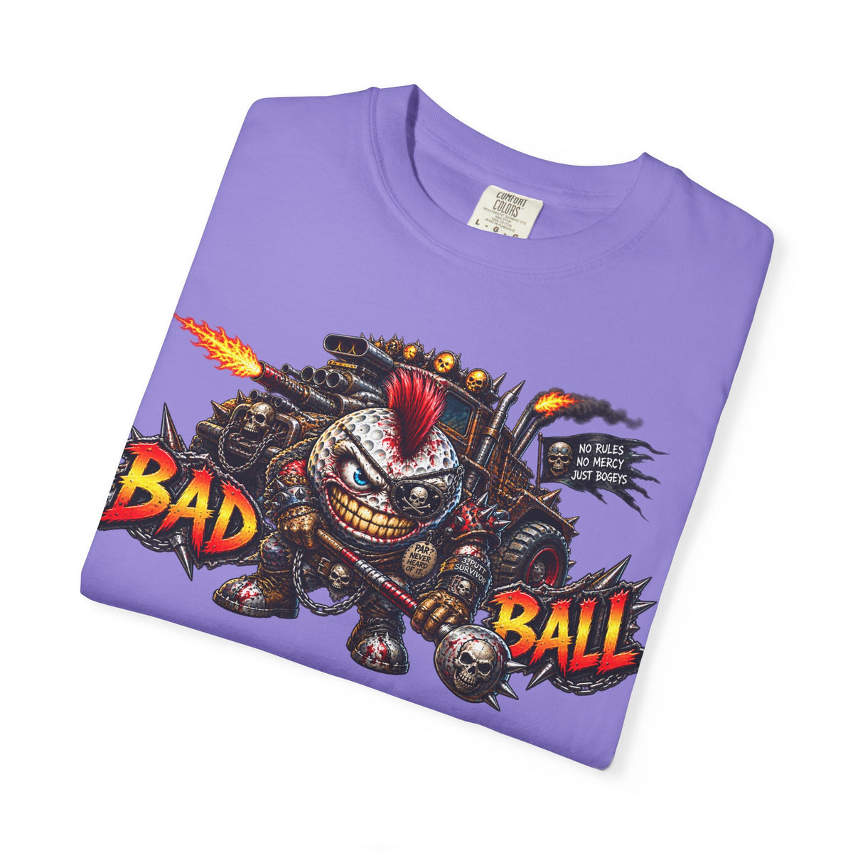 Golf Madness – Wasteland Warrior Golf Ball T-Shirt