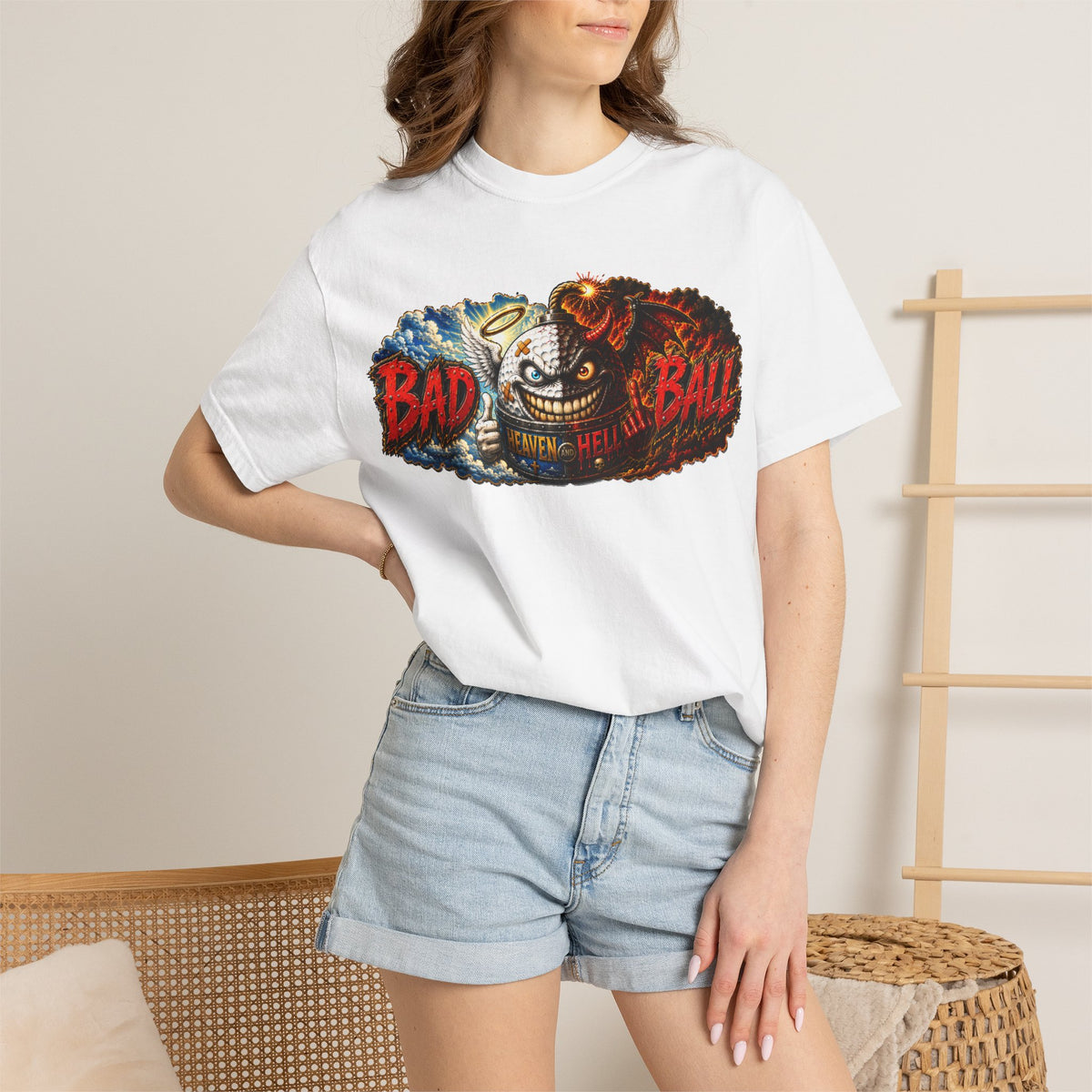 Bad Ball – Heaven & Hell Golf Ball