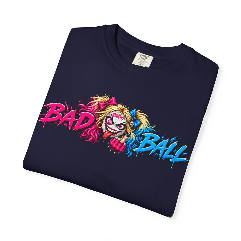 Golf Madness – Psycho Girl Golf Ball T-Shirt