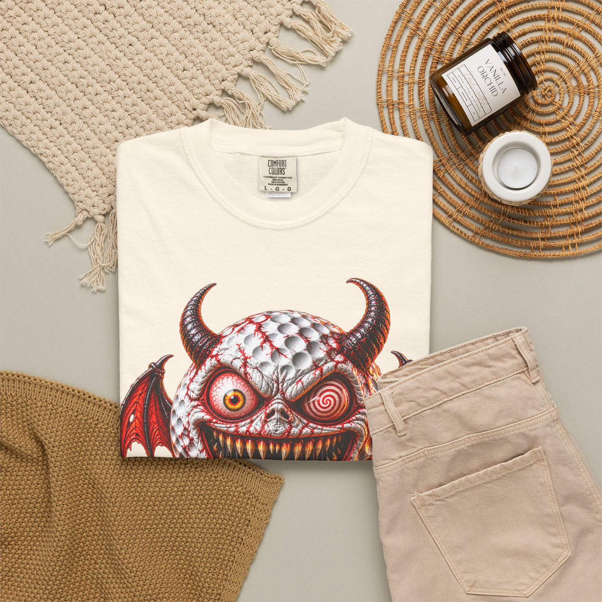 Golf Madness – Demon Golf Ball T-Shirt 👹