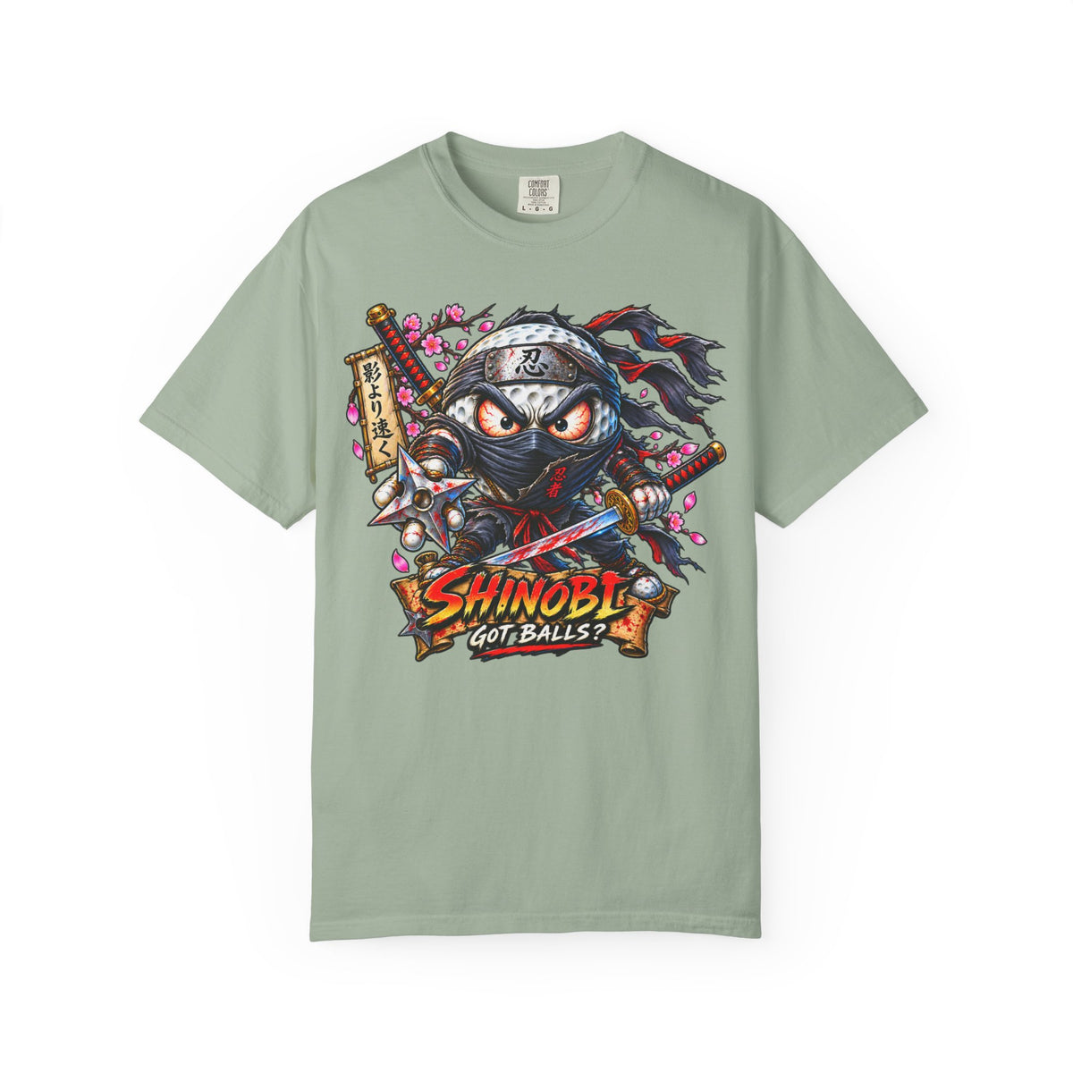 Golf Madness – Shinobi Golf Ball T-Shirt 🥷