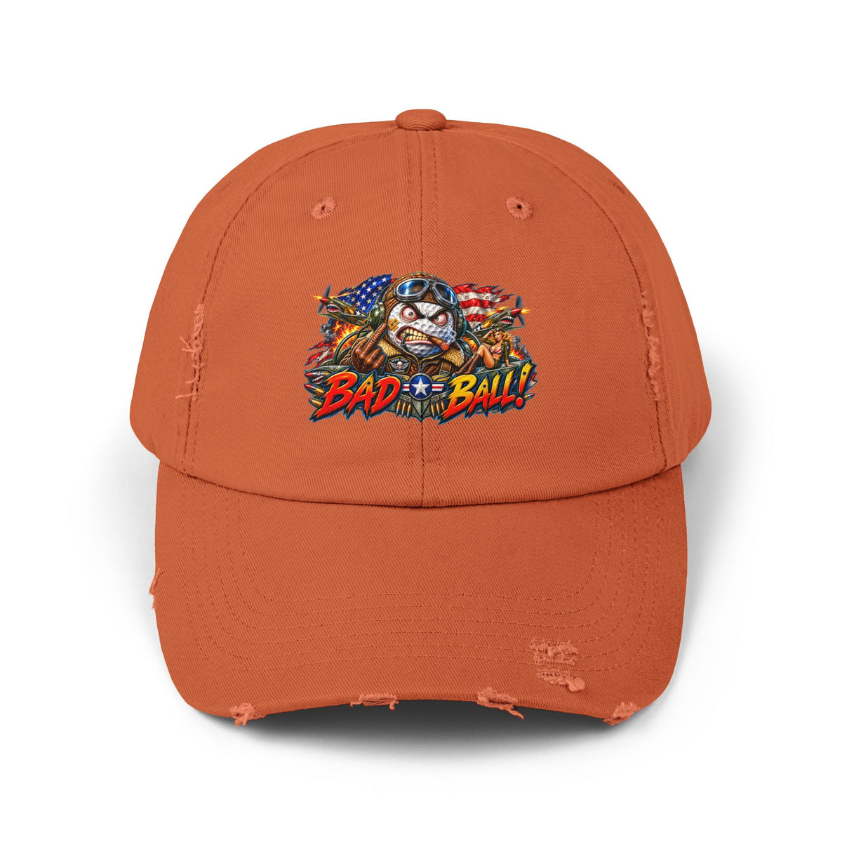 Air Force Flying Ace Golf Ball – Golf Madness Distressed Dad Hat