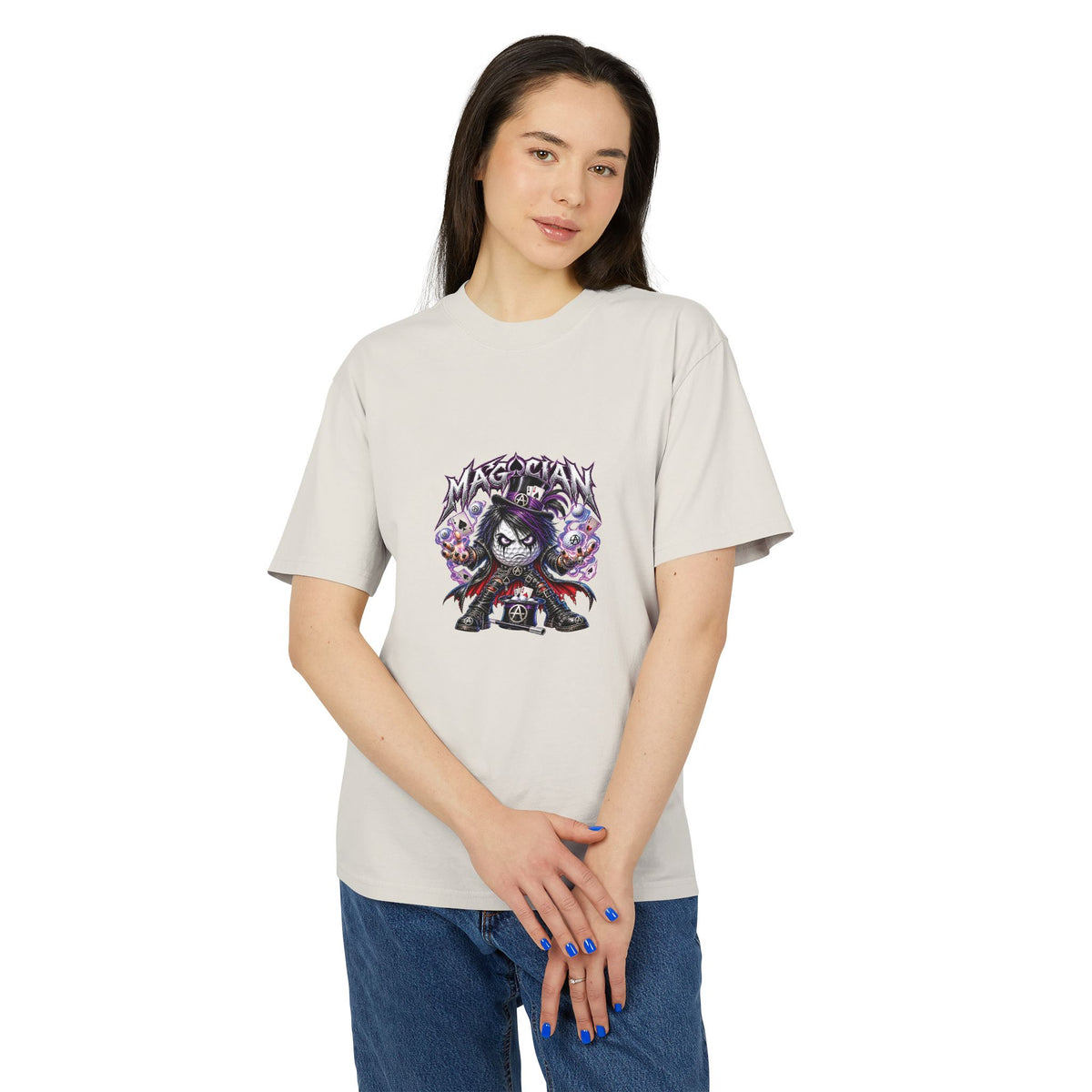 Dark Illusionist Golf Ball – Golf Madness Heavy Faded T-Shirt