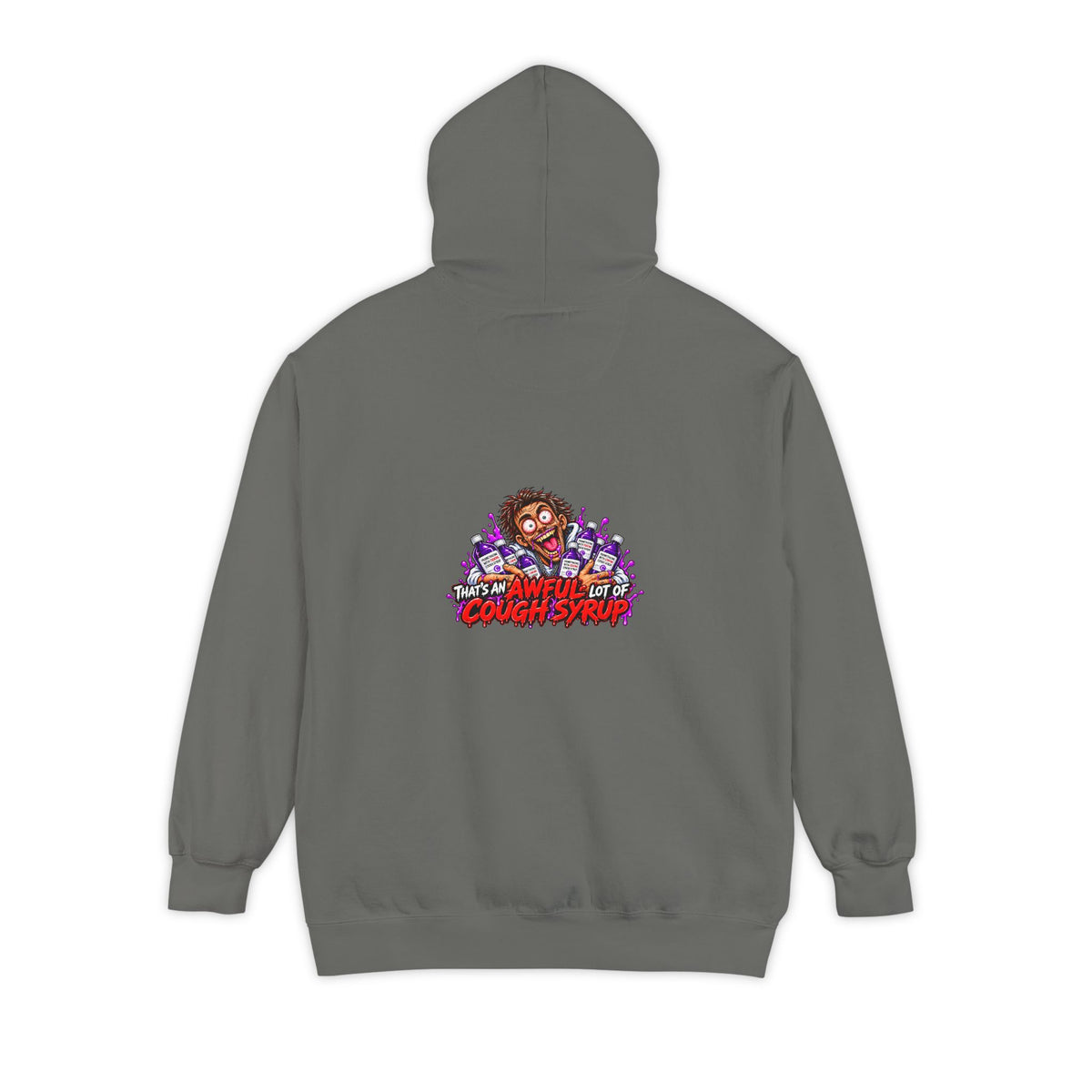Cough Syrup – Total Madness Garment-Dyed Pullover Hoodie