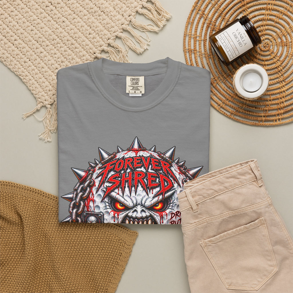 Golf Madness – Heavy Metal Golf Ball T-Shirt 🤘