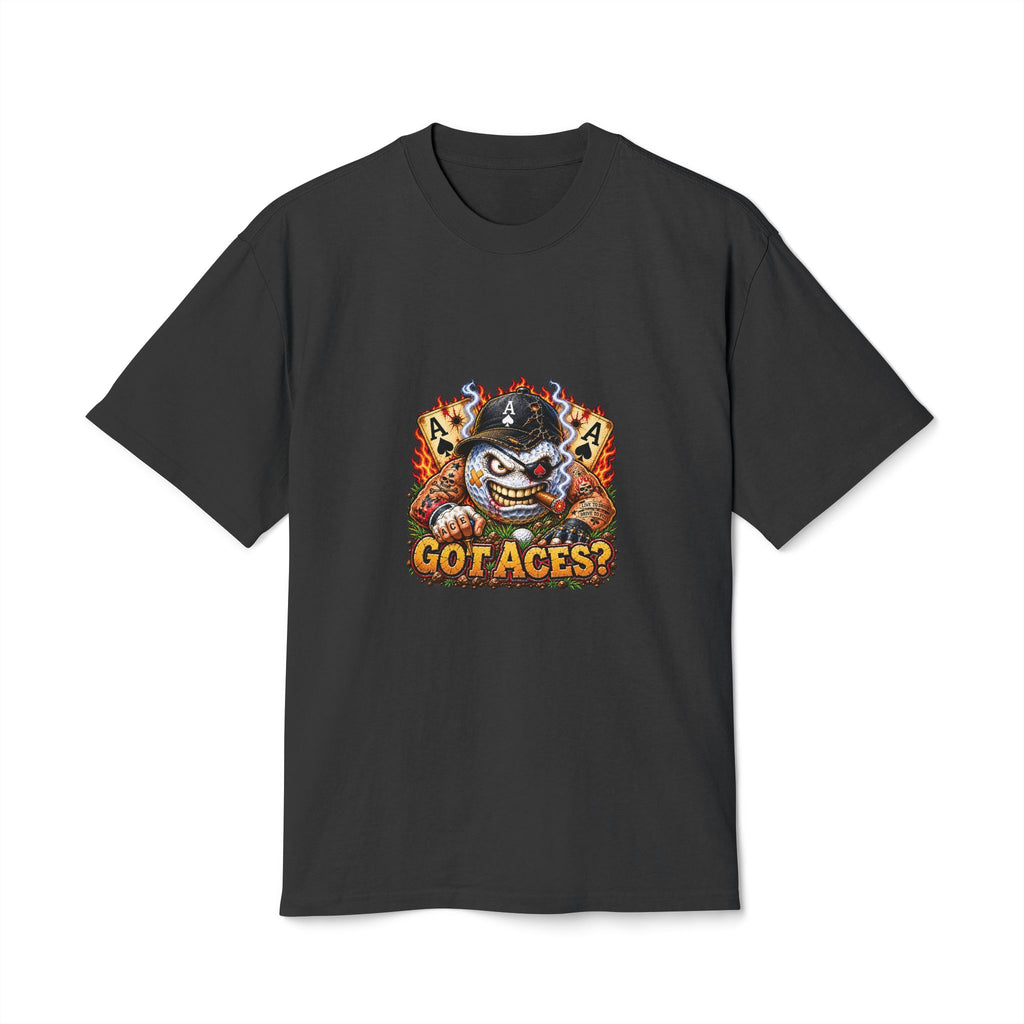 Got Aces Golf Ball #2 – Golf Madness Heavy Faded T-Shirt