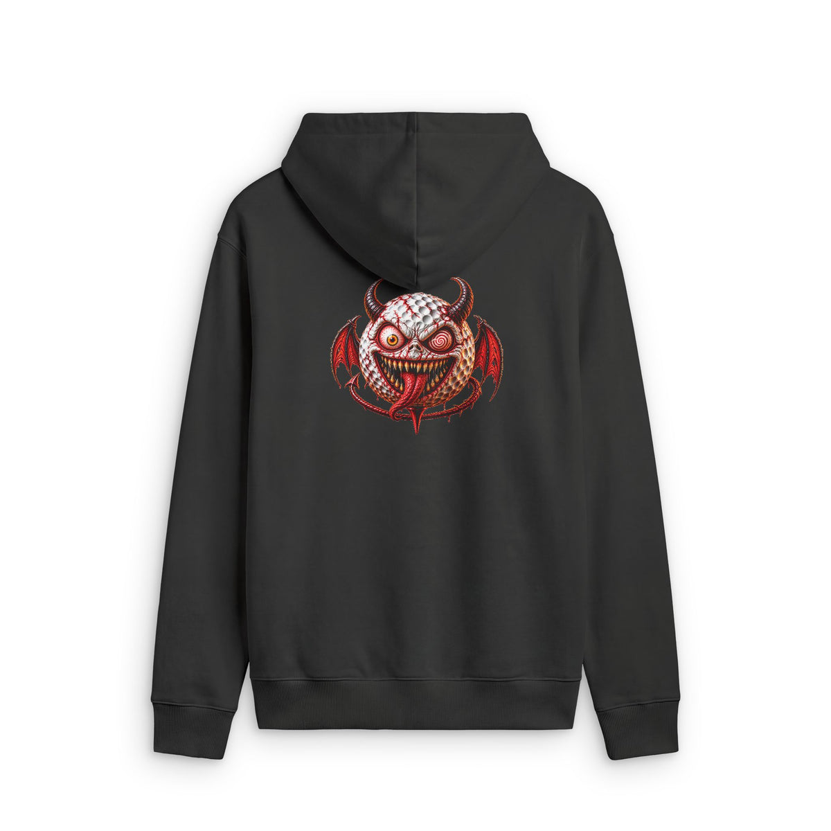 Demon Golf Ball – Golf Madness Faded Zip Hoodie