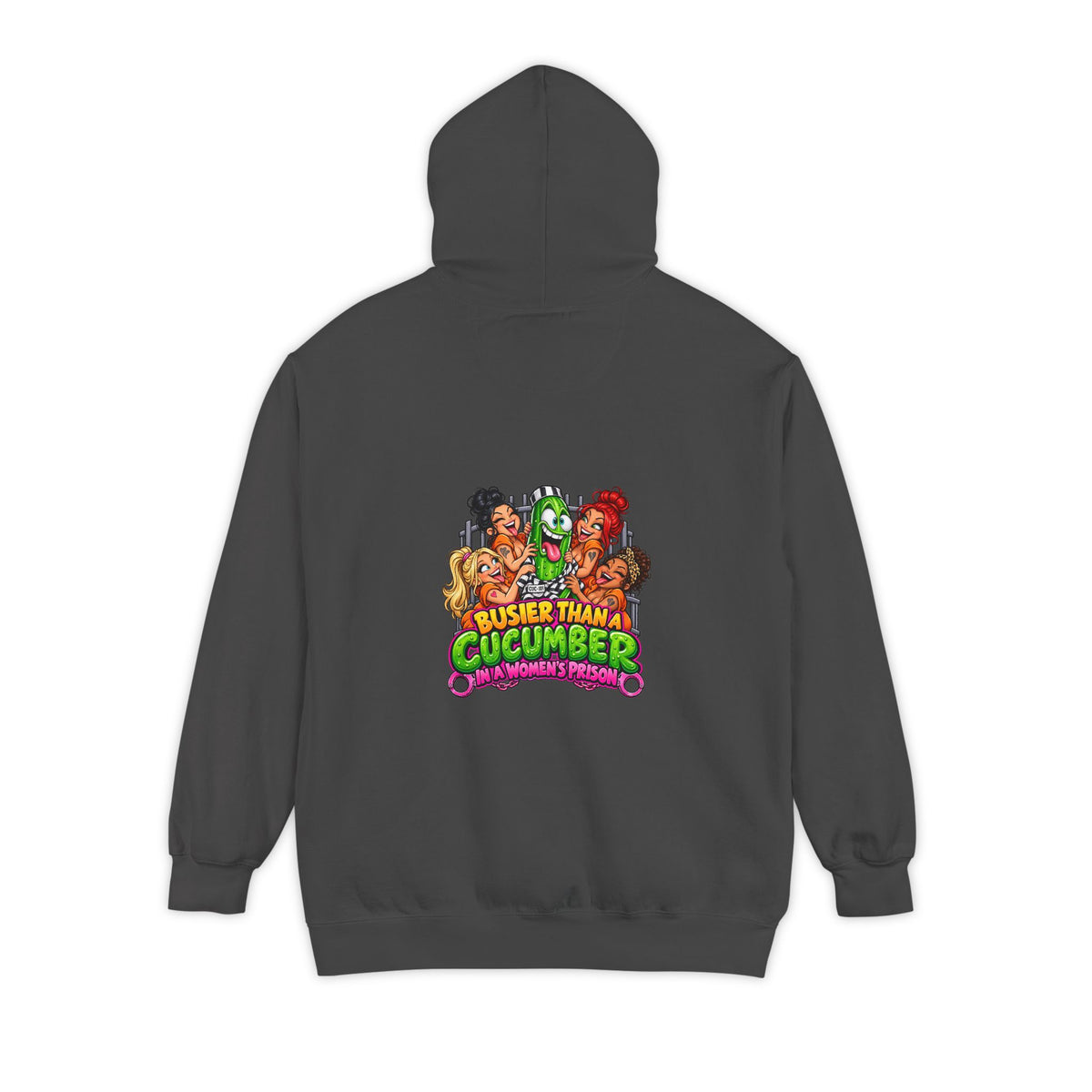 Cucumber – Total Madness Garment-Dyed Pullover Hoodie