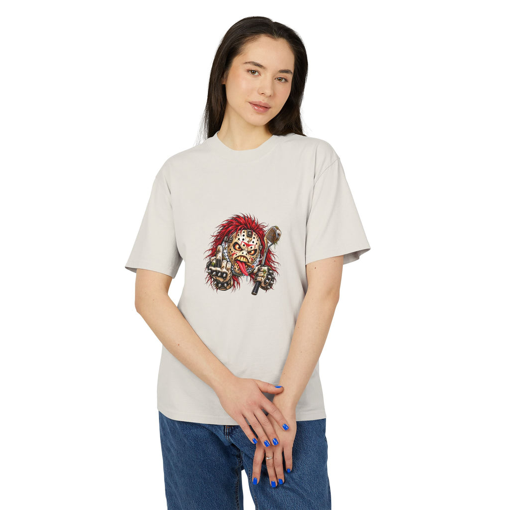 Heavy Metal Rocker Golf Ball #2 – Golf Madness Heavy Faded T-Shirt
