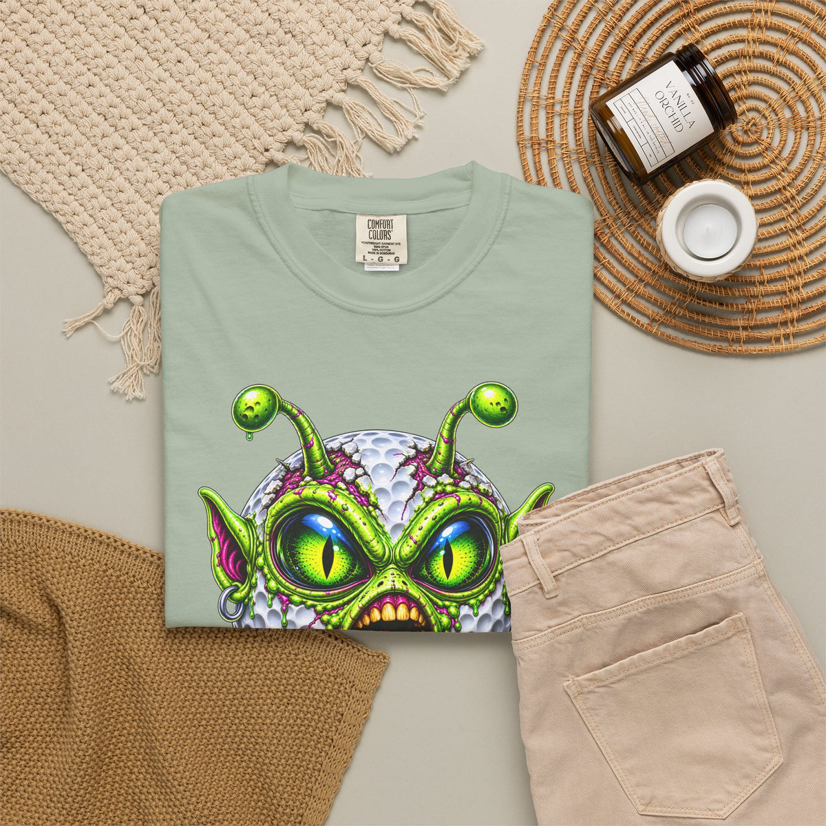 Alien Face Golf Ball – Golf Madness