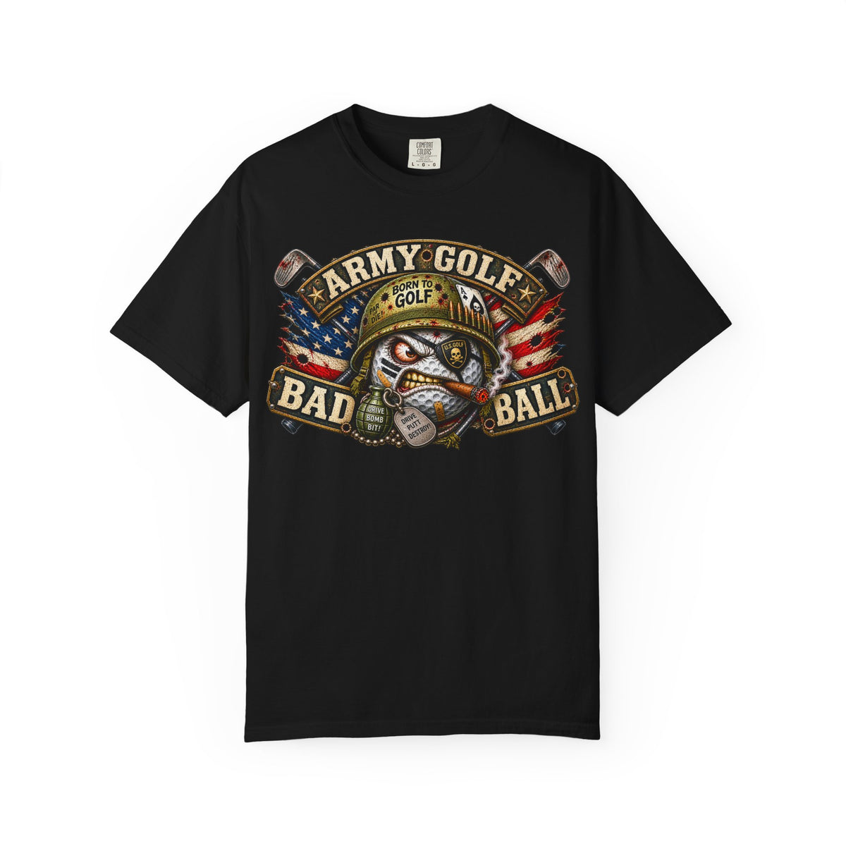 Golf Madness – Army Combat Golf Ball T-Shirt