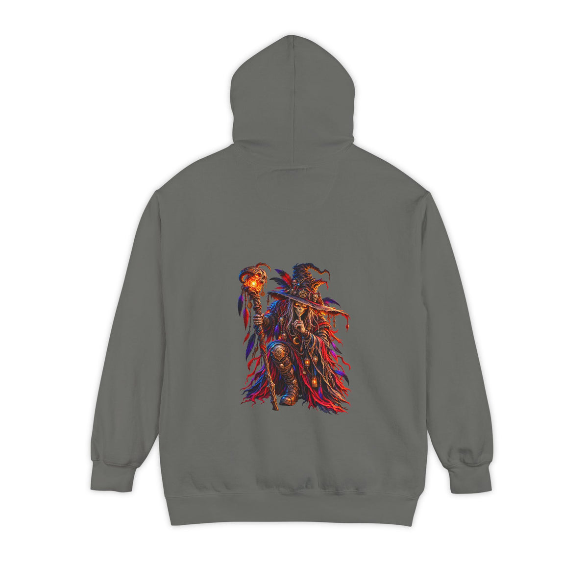 Infernal Sorcerer – Dark Madness Garment-Dyed Pullover Hoodie