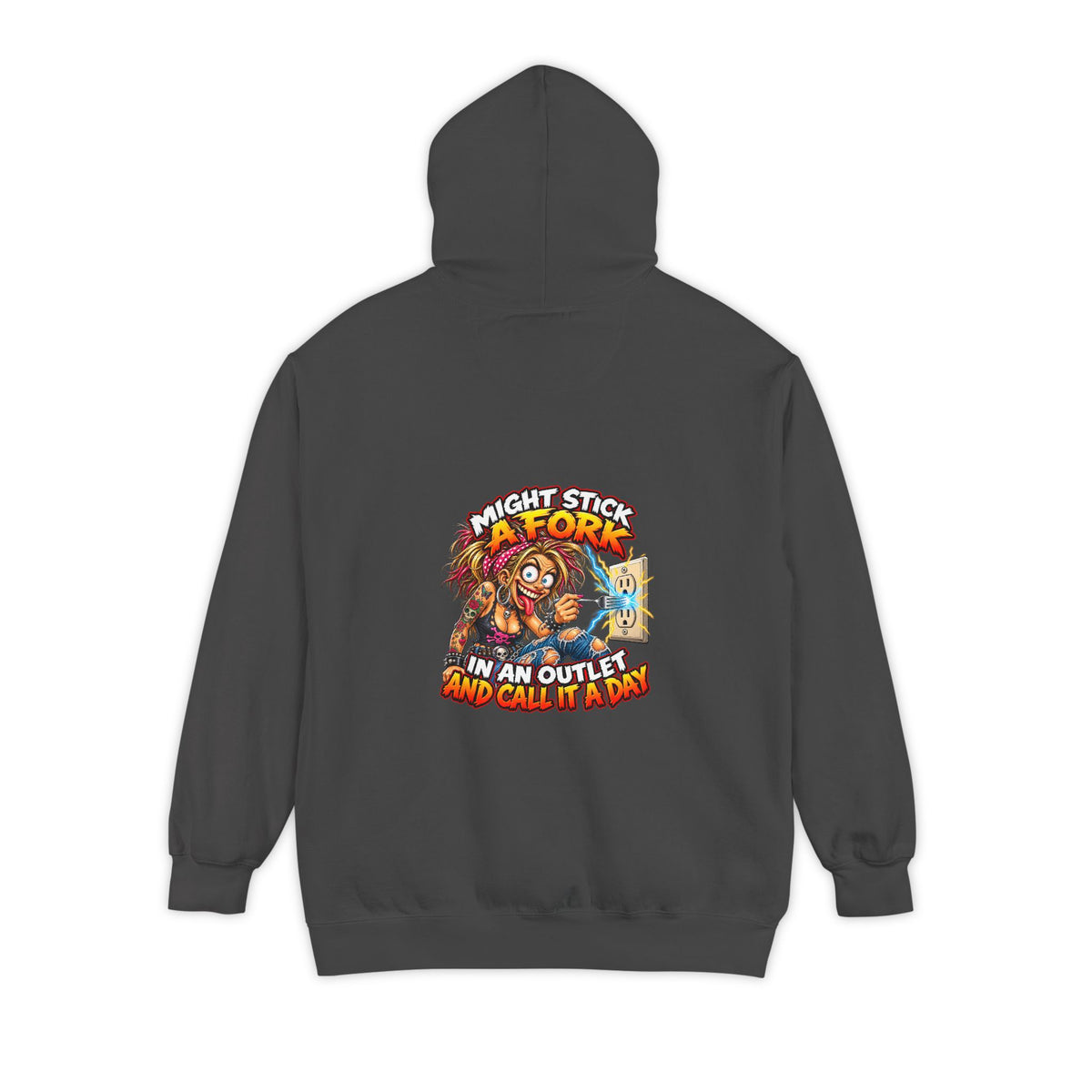 Forking Outlet Female – Total Madness Garment-Dyed Pullover Hoodie