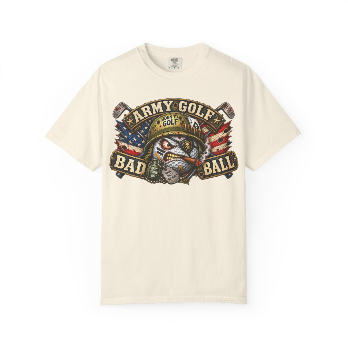 Golf Madness – Army Combat Golf Ball T-Shirt