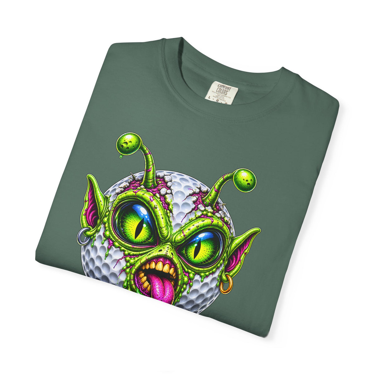 Alien Face Golf Ball – Golf Madness