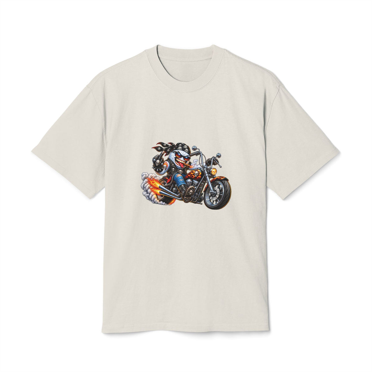 Biker Golf Ball – Golf Madness Heavy Faded T-Shirt
